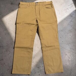 Timberland PRO Ironhide Flex 5-Pocket Work Pants Mens 42x32 Wheat Canvas NWT